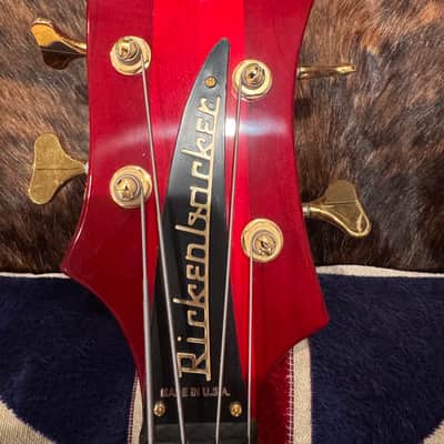 Rickenbacker 4004Cii Cheyenne II 1999 - 2017 - Translucent Red image 3