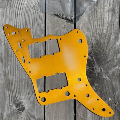 Jazzmaster Pickguard 1-Ply - Gold Anodized Aluminum image 3