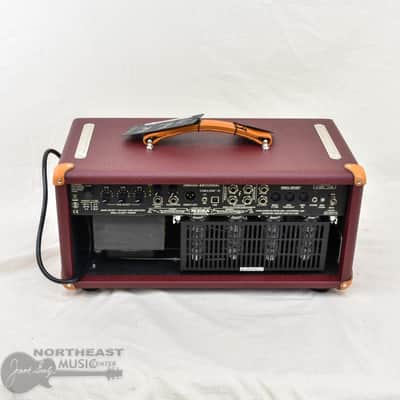 Mesa Boogie Mark VII All Tube Amplifier Head - British Cabernet, Wicker Grille image 4
