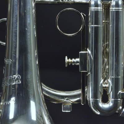 Vintage 1971 Besson New Standard Class A Soprano Cornet in Eb, Silver-Plated with Original 'S' Mouthpiece image 12