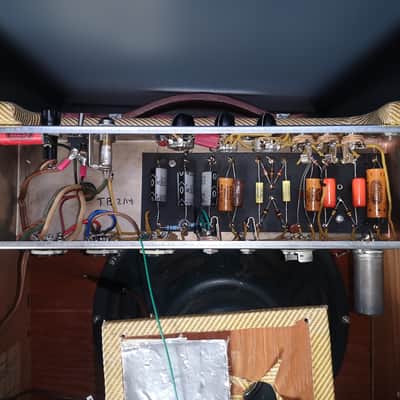 1954 Fender Deluxe 5D3 Wide Panel image 19