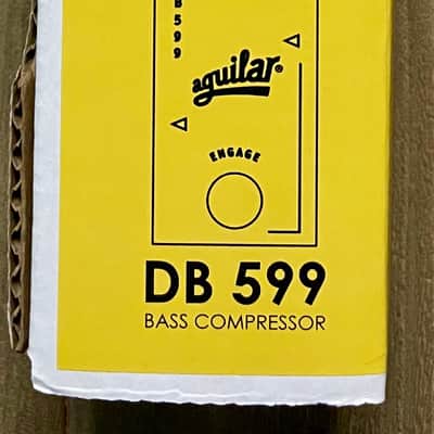 Reverb.com listing, price, conditions, and images for aguilar-db-599-bass-compressor-pedal
