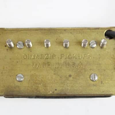 1970s-1980s Vintage DiMarzio PAF Double Cream USA for Gibson Humbucker Pickup image 6