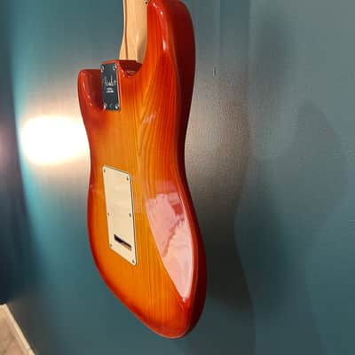 2007 Fender American Series Stratocaster HSS (Sienna Sunburst on Ash Body) w/ Original Fender Hard Clamshell Case image 11