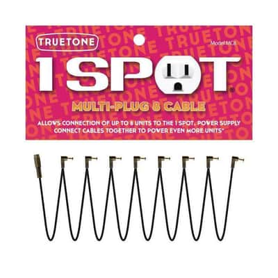 Truetone MC8 8-Channel Daisy Chain Power Cable for 1-Spot image 1