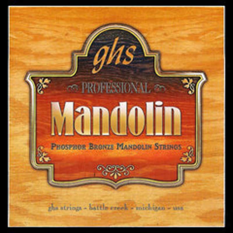 GHS A250 Phosphor Bronze Mandolin - Loop End, Light 010-036 image 1