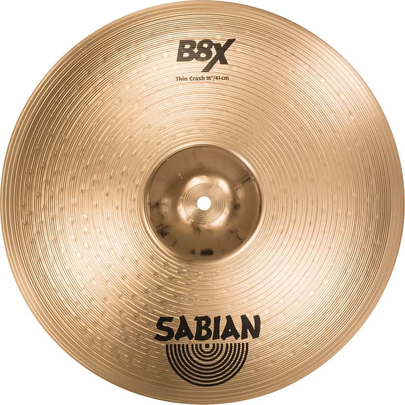 Sabian 16" B8X Thin Crash image 1