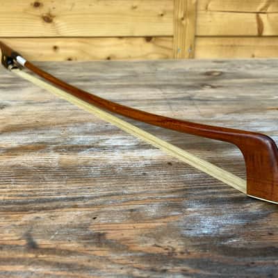 Double Bass French Bow - Rarer Flamed Pernambuco - Otto Spengler - Gawwjuss image 12
