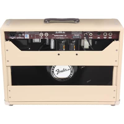 Fender Super-Sonic 22 22W 1x12 Tube Guitar Combo Amp Regular Blonde image 11