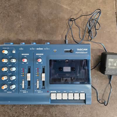 TASCAM Porta 02 mkII Ministudio 4-Track Cassette Recorder 2000s - Blue image 2