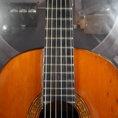Tunesavuro/Tsunesaburo Kurosawa No. 4 Handmade Japan Classical Guitar 1970 w/ Hard Case image 3