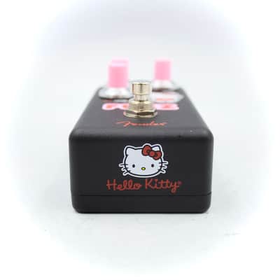 Fender Hello Kitty Fuzz Black With Original Box Guitar Effect Pedal image 9