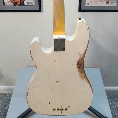 Nash PB-52 Relic Bass Guitar!  Excellent Bass! - White image 9