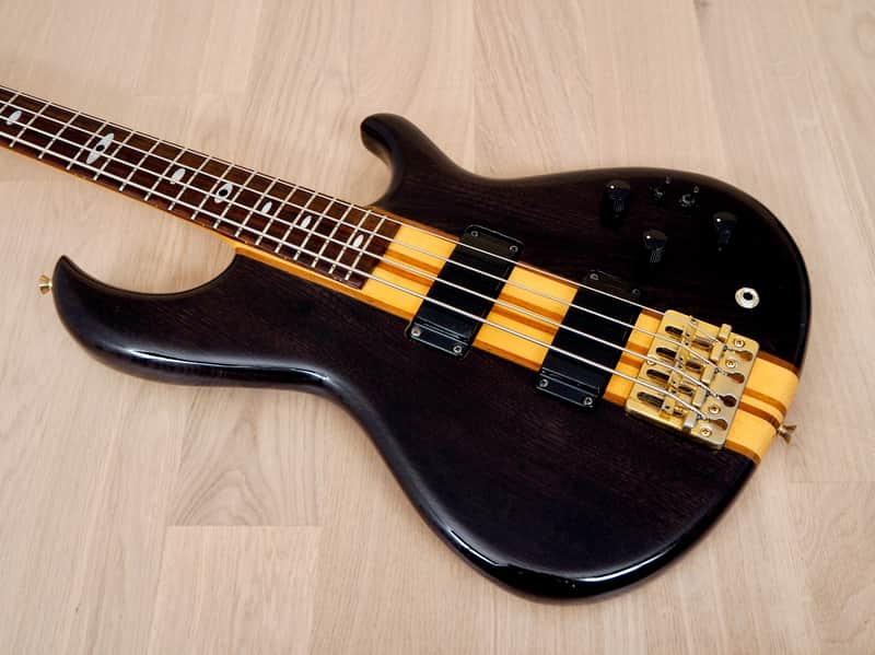 1980s Aria Pro II SB-ELT, RSZ Vintage Neck Through Electric Bass