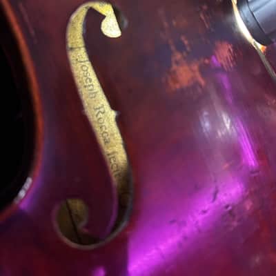 Antique Joseph Rocca 1857 15" Viola (AS IS ) image 16