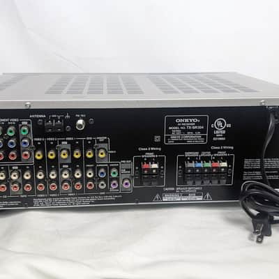 Onkyo TX-SR304 AV Receiver Amplifier Tuner Stereo Dolby Ditigal DTS Surround - Silver Bild 9