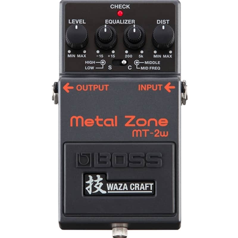 Boss MT-2W Waza Craft Metal Zone Distortion Guitar Effects Pedal image 1