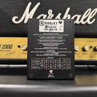 Keeley Octa Psi Transfigurating Fuzz 2024 - Black image 2