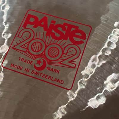 Paiste 24" 2002 Ride Cymbal image 6