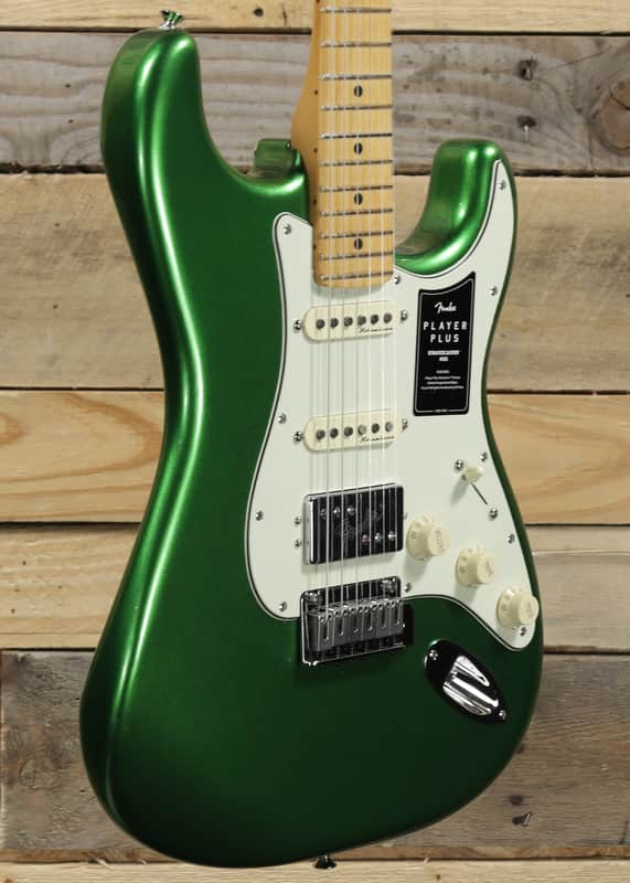 Fender Player Plus Stratocaster HSS Electric Guitar Cosmic Jade w/ Gigbag image 1