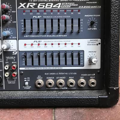 Peavey XR 684 Stereo Powered Mixer image 2