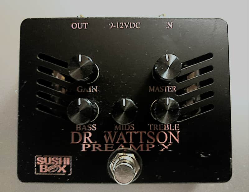 Immagine Sushi Box FX Dr Wattson X Guitar Bass Preamp Hiwatt - 1