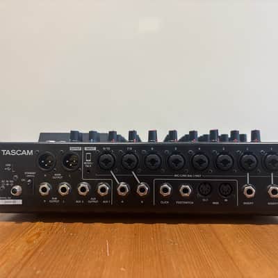 TASCAM Model 12 Multitrack Recorder / Mixer / USB Interface 2020 - Present - Black with Wood Cheeks image 3