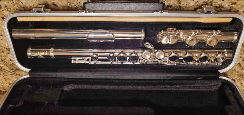 Jupiter JFL700 Student Closed Hole C Flute with Offset G image 1