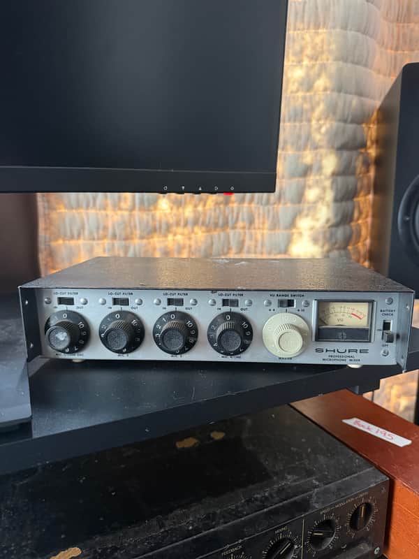 Shure M67 Vintage 70s Microphone Mixer image 1