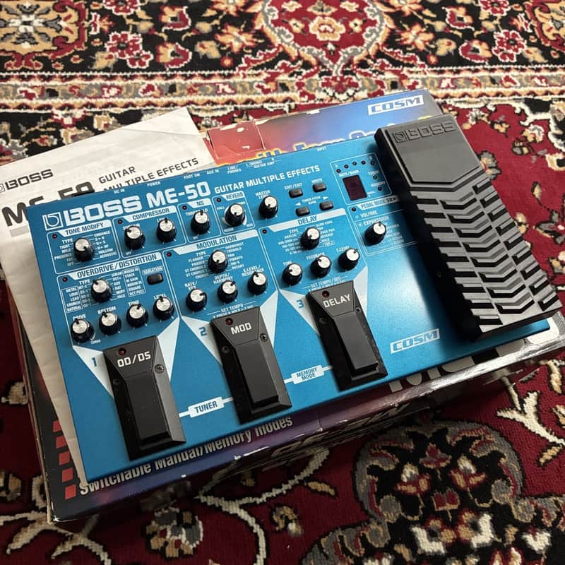 BOSS ME-50 Guitar Multiple Effects COSM Multi-Effects Pedal w/ Original Box image 1