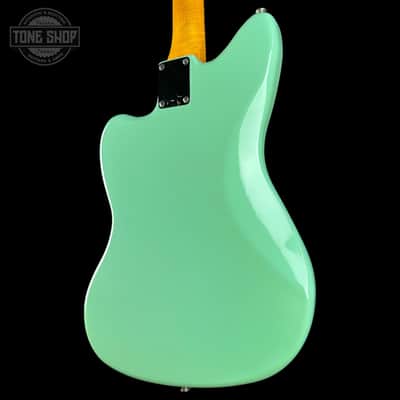 Used 2016 Fender Classic 60s Jazzmaster Lacquer Surf Green w/case TSU25375 image 11