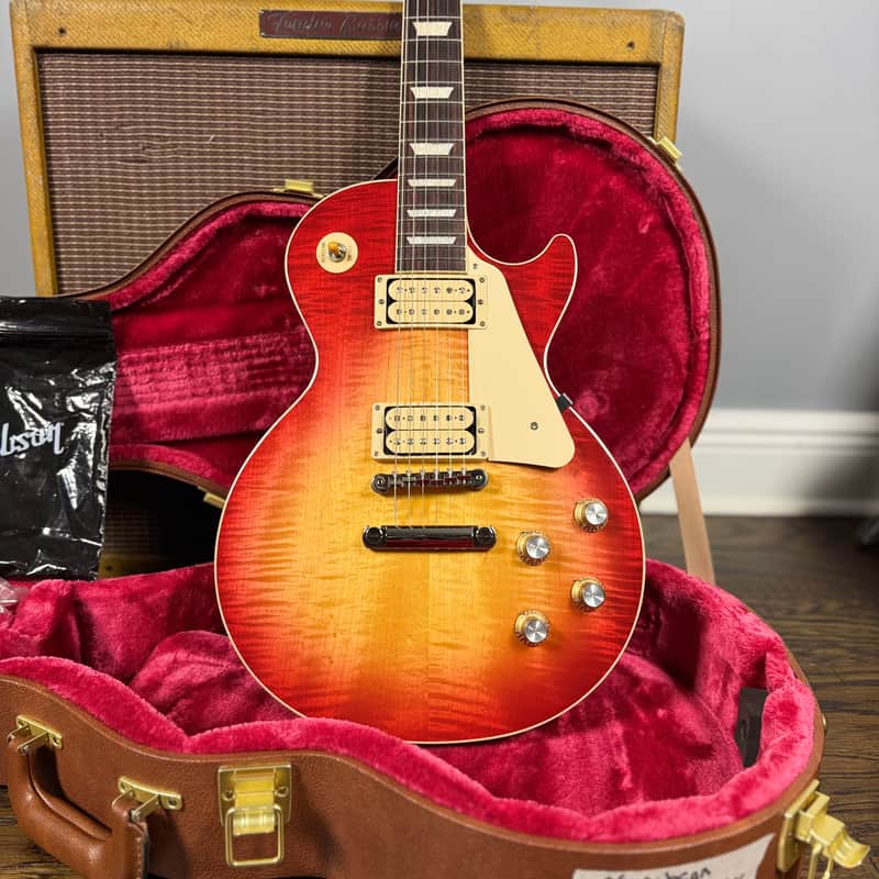 Gibson Double Trouble Les Paul Standard ‘60s 2025 - Cherry Sunburst image 1
