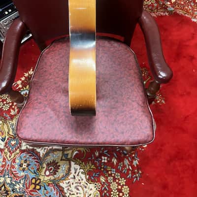 Egmond 105/G Parlor Acoustic Guitar Made in Holland 1950s 1960s  - Sunburst image 8