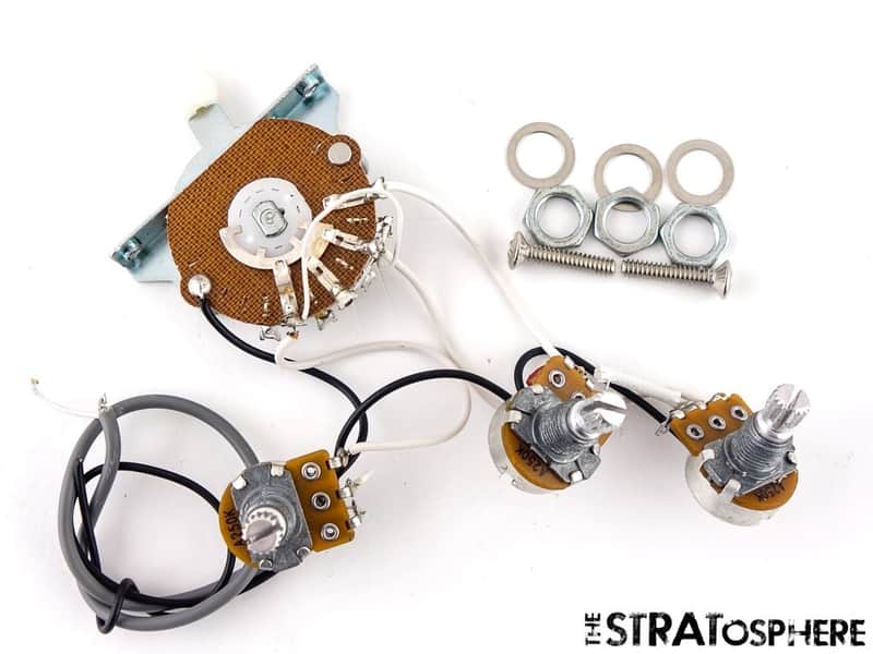 Fender Squier Classic Vibe 70s Strat, POTS & 5 SWITCH Parts, 1970s. image 1