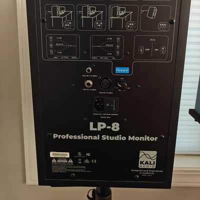 Kali Audio LP-8 V2 Active Studio Monitor 2021 - Present - Black (Pair) image 4