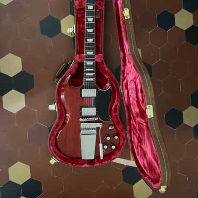 Immagine Gibson SG Standard '61 with Maestro Vibrola 2019 - Present - Vintage Cherry - 1