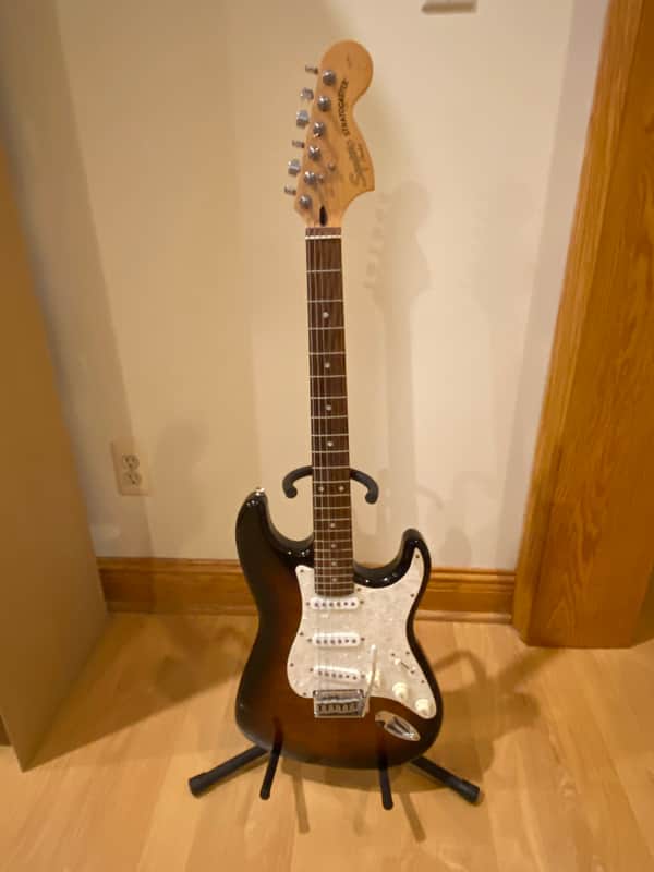 Squier 2004 Standard Deluxe with Quilted Maple Top in VERY good condition image 1