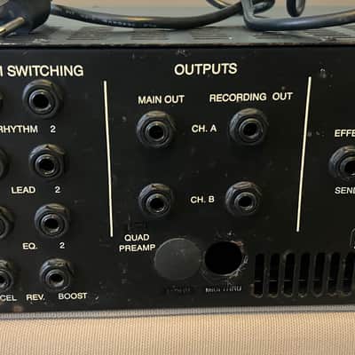 Mesa Boogie Quad Preamp & FU-2 Footswitch - Serviced by Mesa image 7