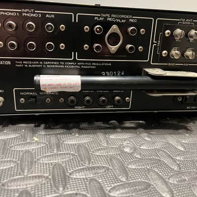 Kenwood KR-4140 classic stereo receiver with manual professionally restored image 4