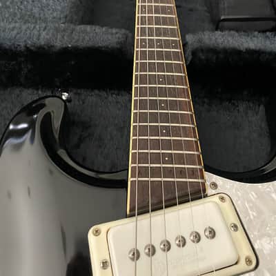 Rare & Collectable Mosrite The Ventures 55th Award Order Made Black Vibramute Tremolo OHSCBlack image 5