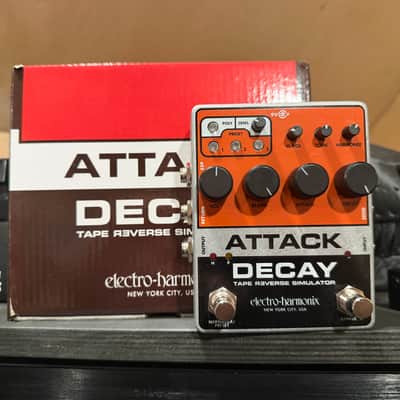 Electro-Harmonix Attack Decay Reverse Tape Simulator 2019 - Present - Orange / Black image 1