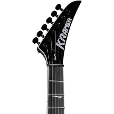 Kramer Nite-V Electric Guitar, (with Gig Bag), Royal Blue Metallic image 4