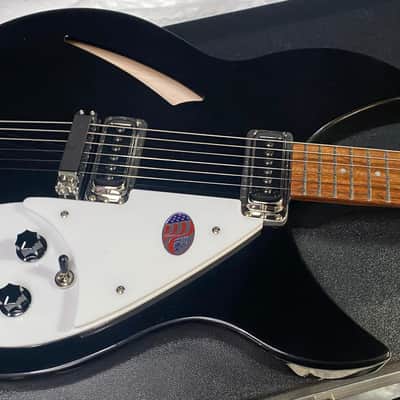 NEW! Rickenbacker 330 Jet Glo JG Jetglo - Semi Hollow Electric Guitar - Authorized Dealer - 7.65 lbs - G07736 image 4