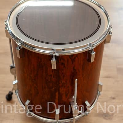 Rare Sonor Signature African Bubinga Heavy HLFT 18 – 18x19 Floor Tom – 1980s image 3
