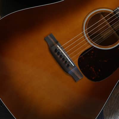 2022 Martin Standard Series D-18 Dreadnought Acoustic Guitar Ambertone + OHSC image 4