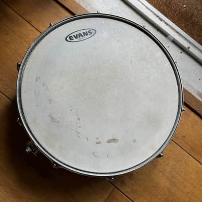 Vintage 1970s Pearl Model B4514 Chrome Over Brass Snare Drum (Stewart Copeland) 5 x 14 image 7