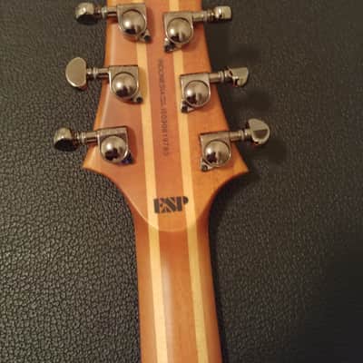 2009 ESP LTD FX-401SM Spalted Maple Natural image 9