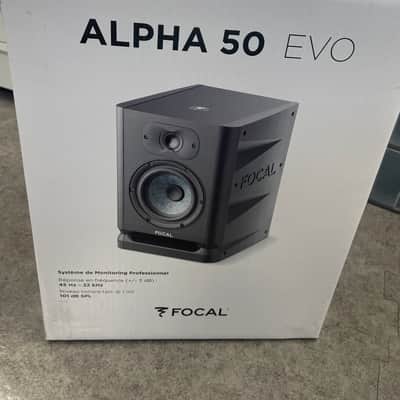 Focal Alpha 50 Evo Powered Studio Monitor (Single) 2021 - Present - Black image 3
