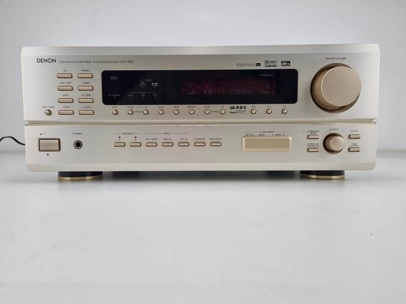 Denon AVR-1802 5.1 Stereo Receiver - Champagne image 1