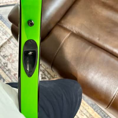 Jackson X Series KVXMG King V with Laurel Fretboard 2020 - Present - Slime Green with Black Bevels image 17